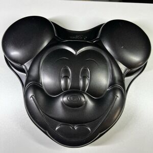 Disney‎ Mickey Mouse Face Cake Pan Baking Mold 11.5" x 10.5" Nonstick